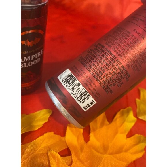 Bath & Body Works “Vampire Blood” New Mini Fragrance Mist & Shimmer Fizz Lotion - Picture 6 of 6